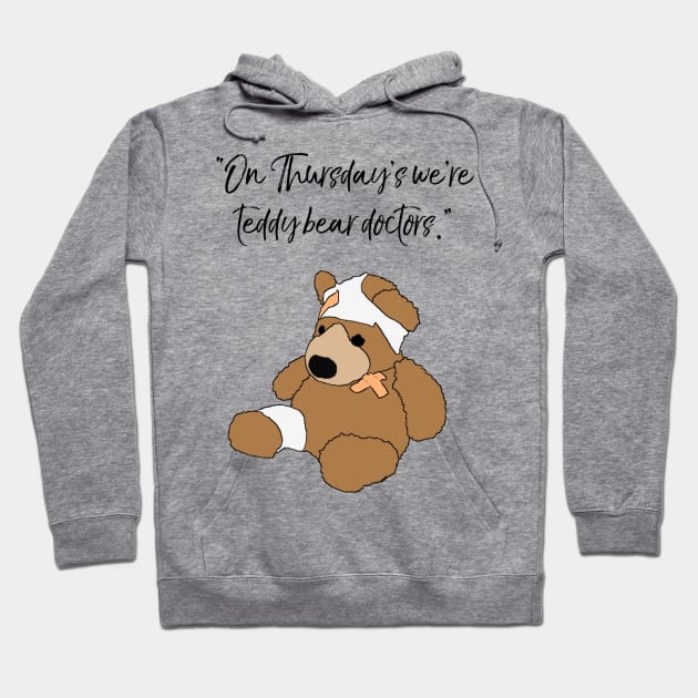 Supernatural - On Thursday's we're teddy bear doctors Hoodie by shellysom91